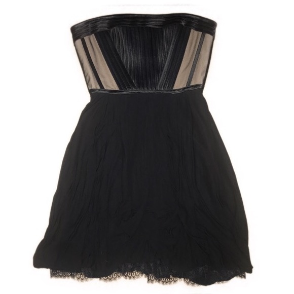 BCBG Dresses & Skirts - BCBG MAX AZRIA STRAPLESS COCKTAIL DRESS